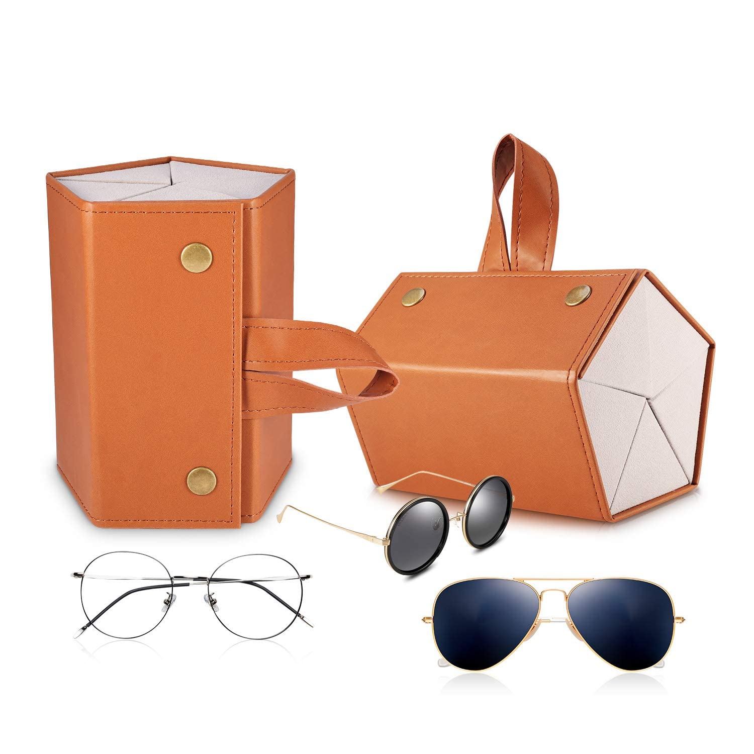 (6 Slot) Sunglasses Spectacles Organizer Case