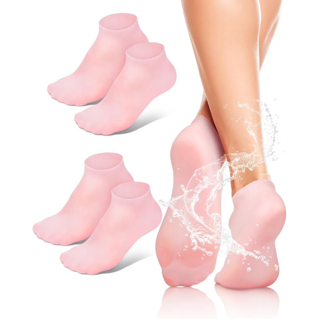 Cracked Heal Repair Moisturizing Silicone Gel Socks