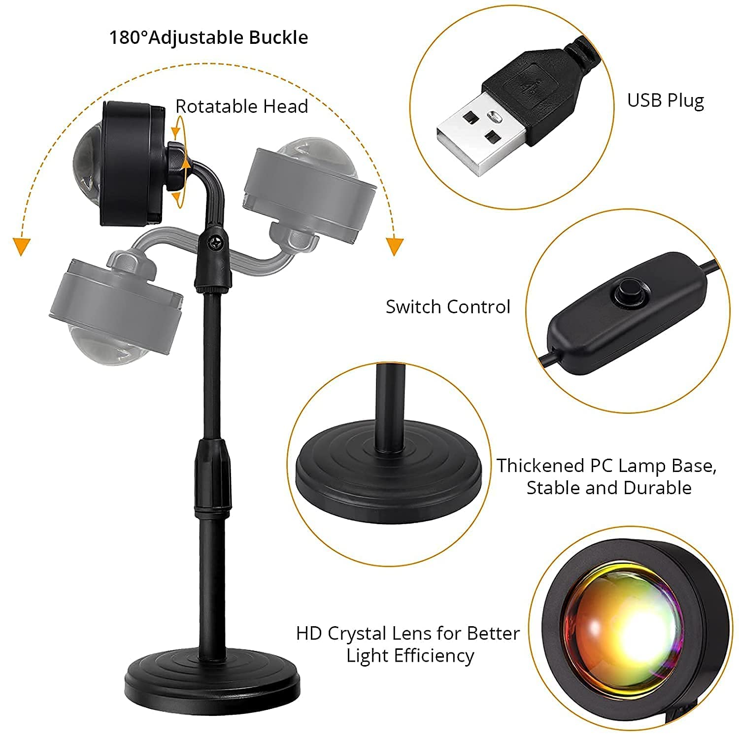 Sunset Light Projector Lamp