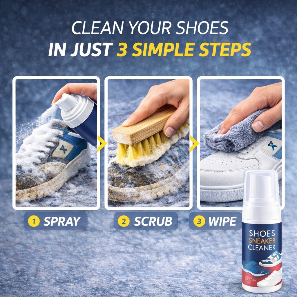 3-In-1 Shoes Cleaning Kit