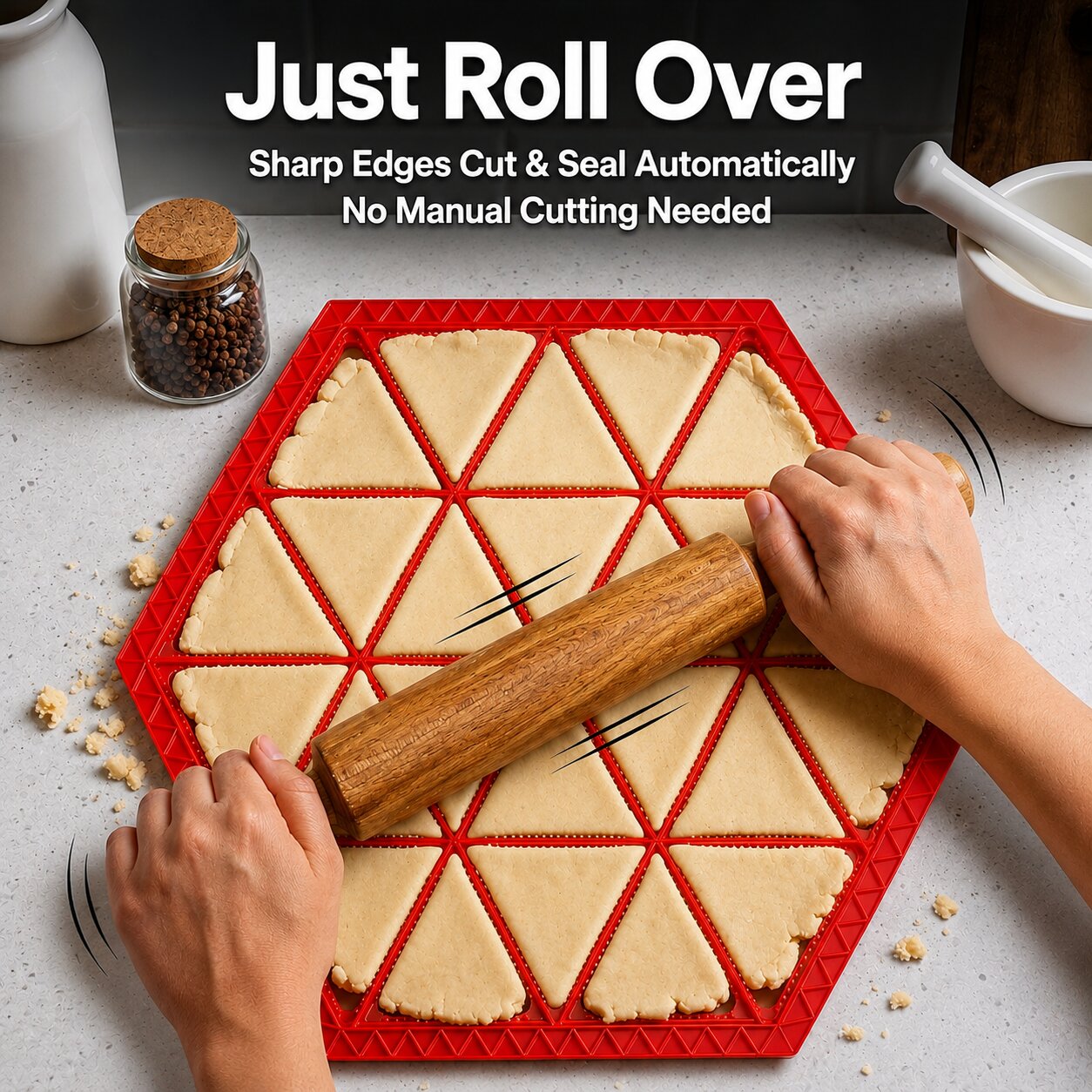 (Pack Of 2) Samosa Making Mould - 24 Samosas At Once
