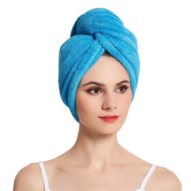 Microfiber Hair Drying Cap Towel