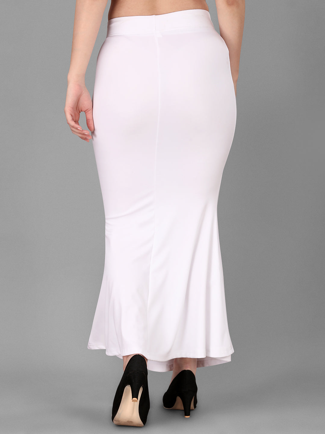 FISHCUT Saree Shaper - White Colour