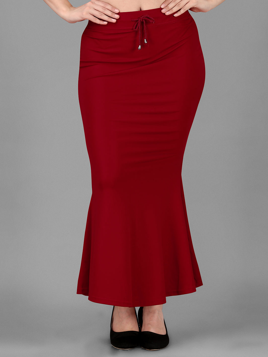 FISHCUT Saree Shaper - Red Colour