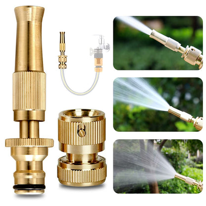 [Pack Of 2] High Pressure Brass Water Spray Nozzle