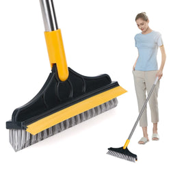 Bathroom Tiles Cleaning Brush With Wiper