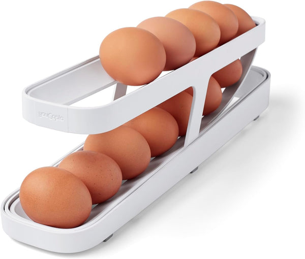 Rolling Egg Dispenser Tray