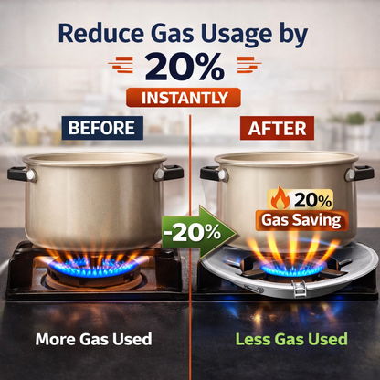 (Pack Of 2) Gas Saving Burner Stand