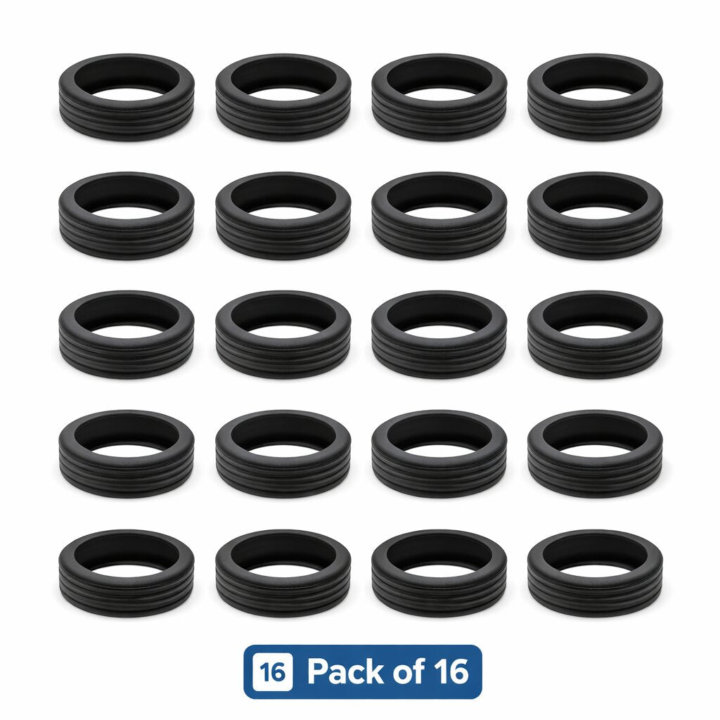 [16 PCS SET] Silicone Suitcase Wheel Cover Protectors