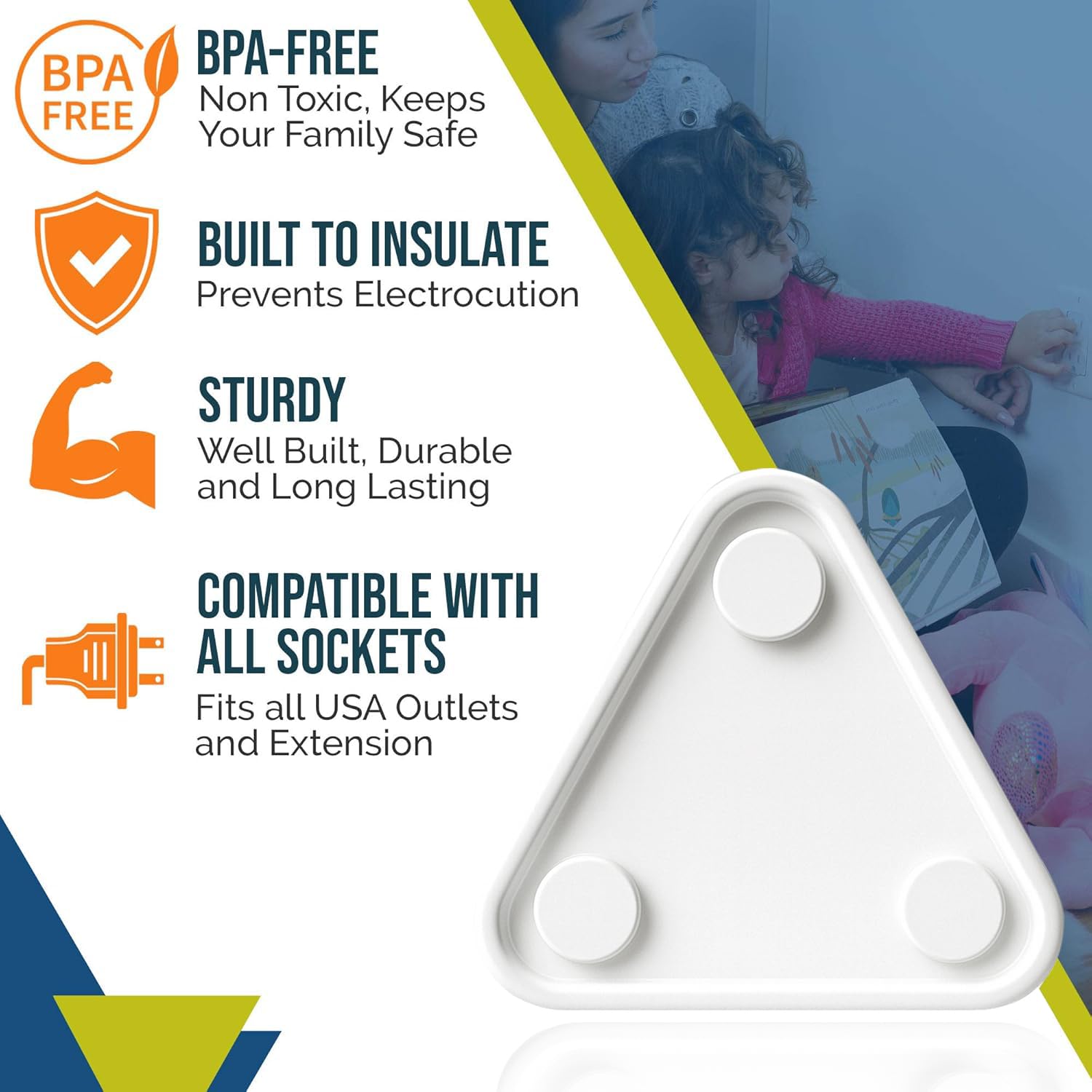 (Pack Of 30) Electric Board Socket Covers