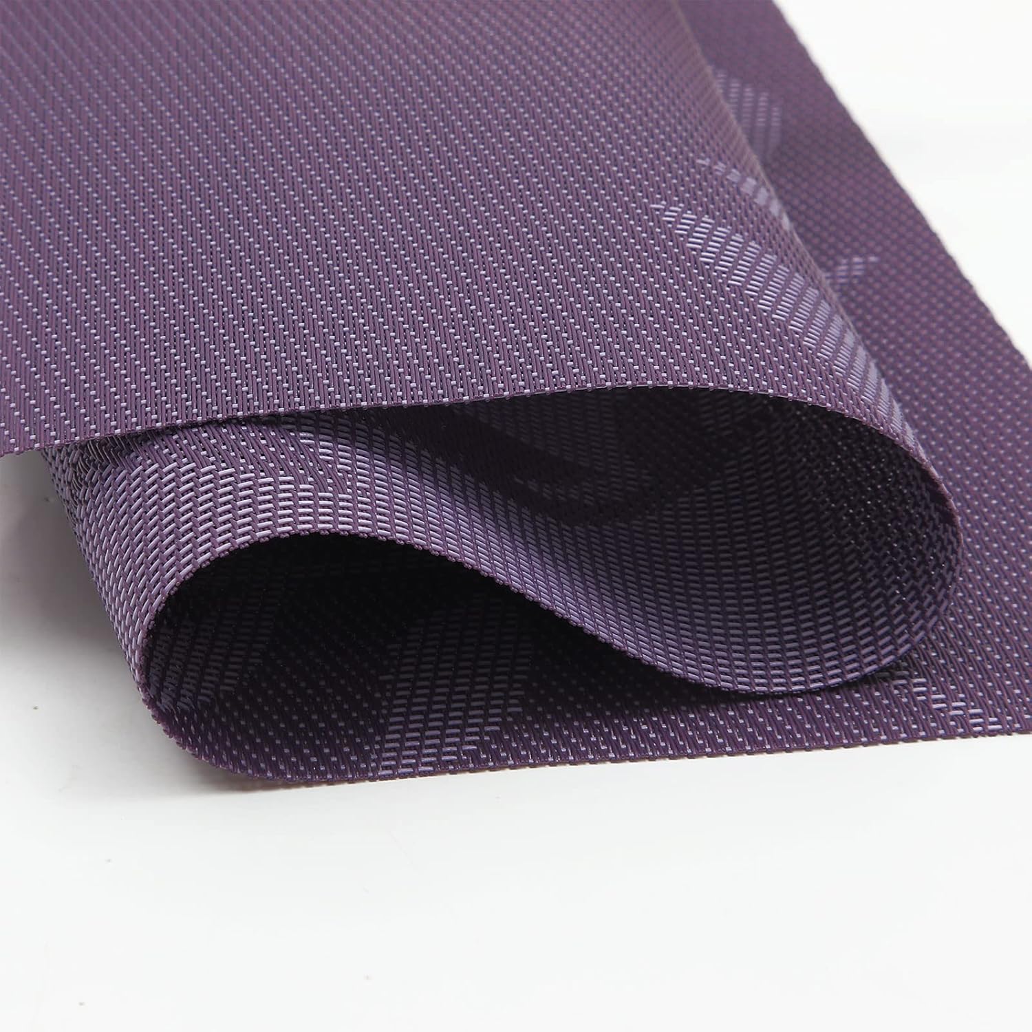 [Set Of 6] Violet Colour Dining Table Placemats
