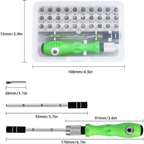 [32 In 1] Standard Screwdriver Set