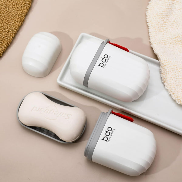 [Pack Of 3] Leakproof Travel Soap Box