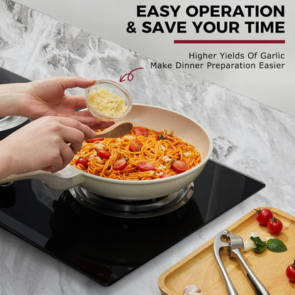 Stainless Steel Garlic & Ginger Crusher