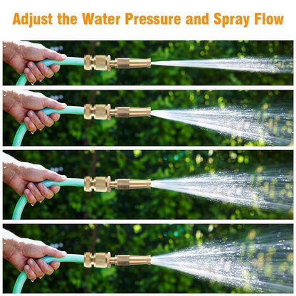 [Pack Of 2] High Pressure Brass Water Spray Nozzle