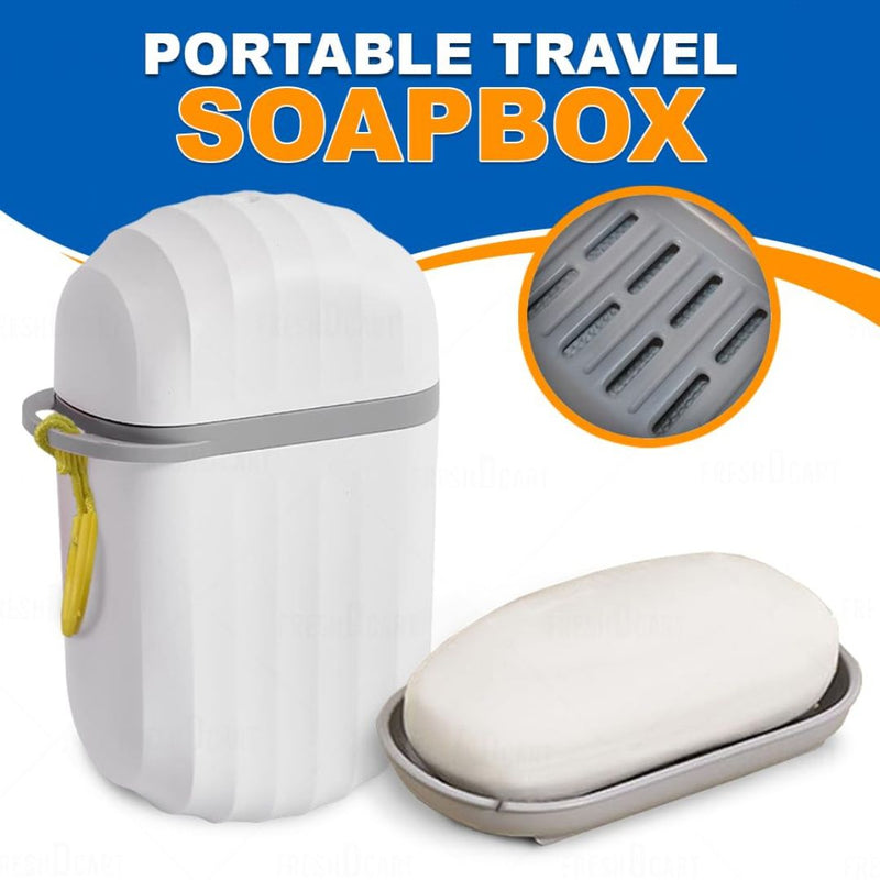 [Pack Of 3] Leakproof Travel Soap Box