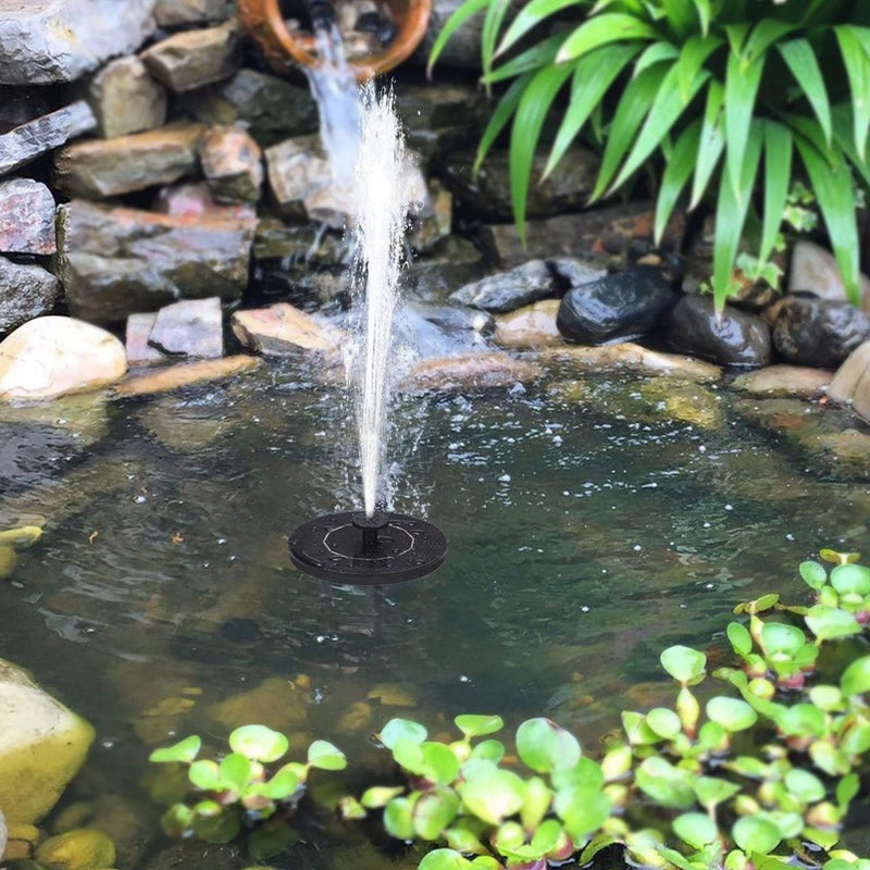 Solar Powered Bird Bath Water Fountain