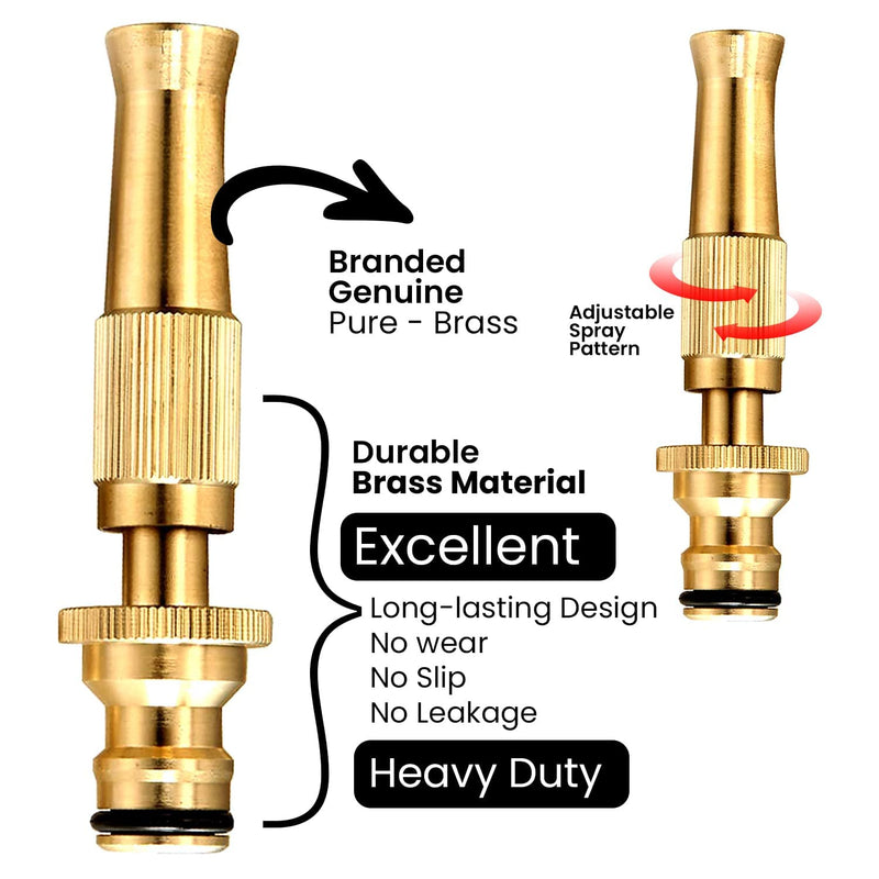 High Pressure Brass Water Spray Gun Nozzle