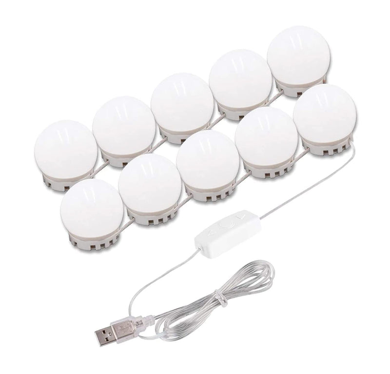 [10 Bulbs Set] Makeup Vanity LED Mirror Lights