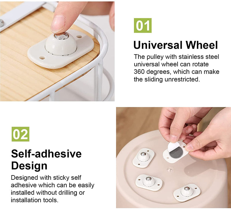 [16 PCS] Furniture Moving Wheel Casters