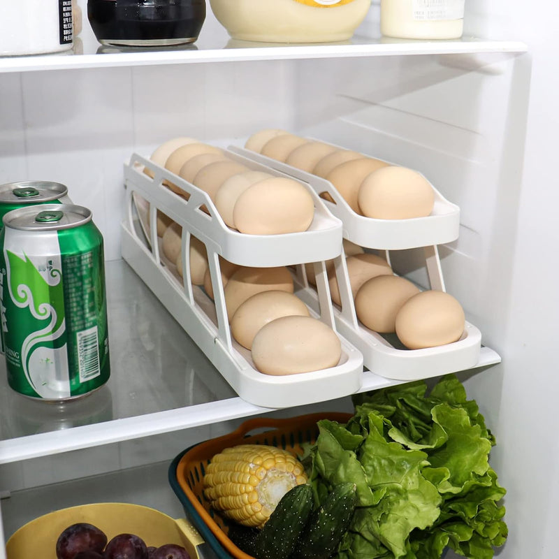 Rolling Egg Dispenser Tray