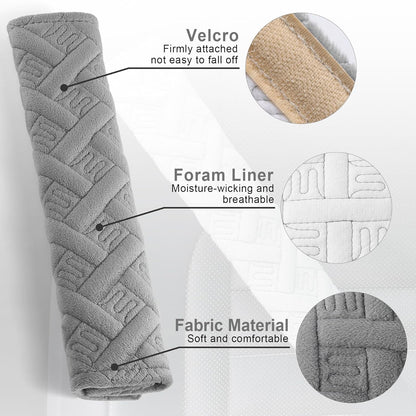 [Pack Of 4] Car Seat Belt Cover Straps