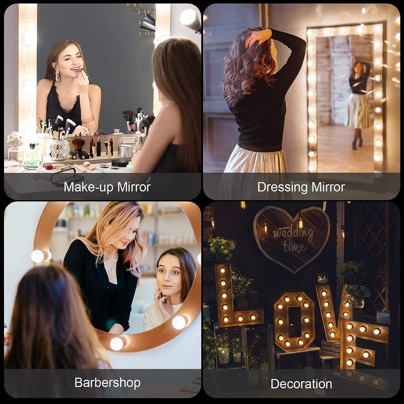 [10 Bulbs Set] Makeup Vanity LED Mirror Lights