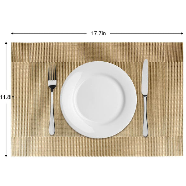 [Set Of 6] Dining Table Heat-Resistant Placemats