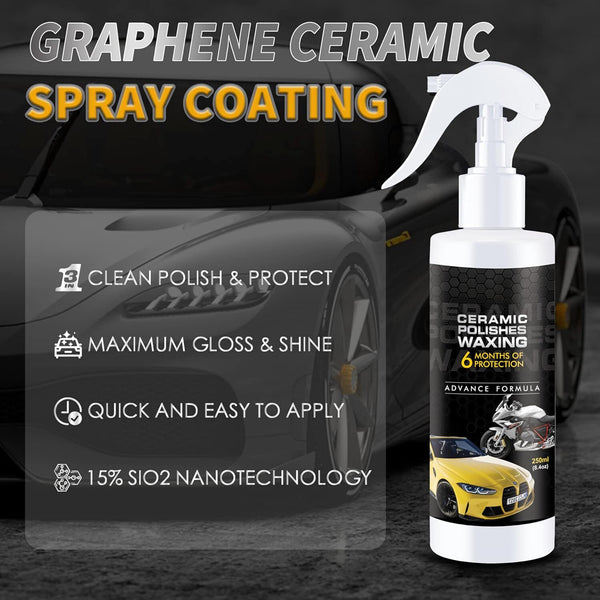 Scratch Protector Ceramic Coating Polish Spray [250 ML]