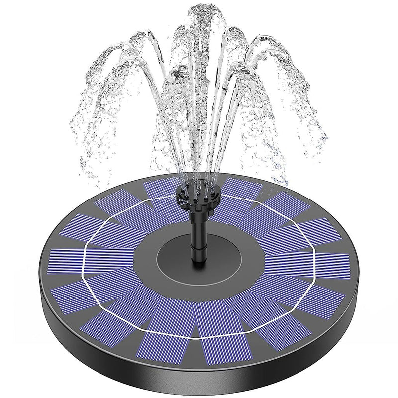 Solar Powered Bird Bath Water Fountain