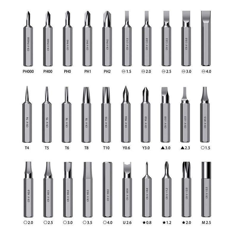 [32 In 1] Standard Screwdriver Set