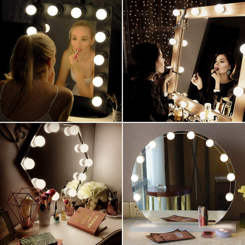 [10 Bulbs Set] Makeup Vanity LED Mirror Lights