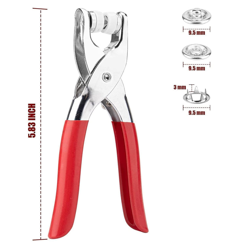 Stainless Steel Grommet Eyelet Setting Pliers Tool