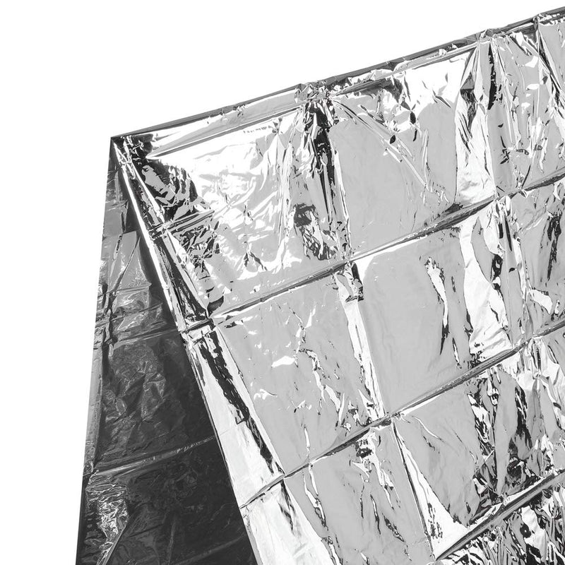 [Set Of 2] Reusable Emergency Mylar Thermal Blankets