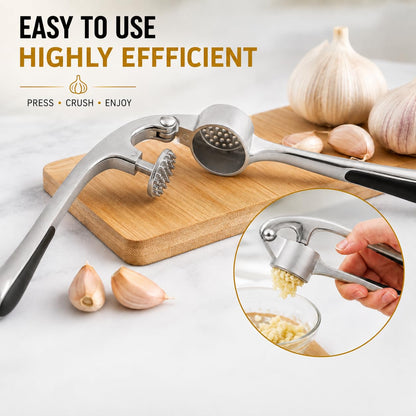 Stainless Steel Garlic & Ginger Crusher