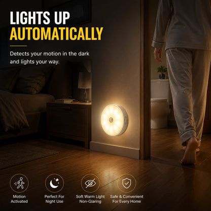 (Pack Of 4) Rechargeable Smart Motion Sensor Lights