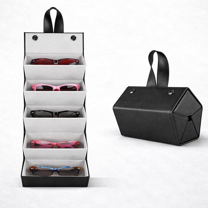 (6 Slot) Sunglasses Spectacles Organizer Case