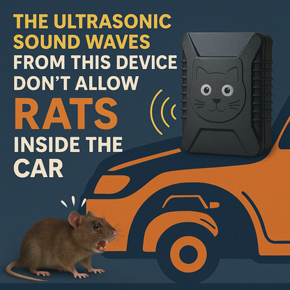 Ultrasound Rat Repellent For Cars