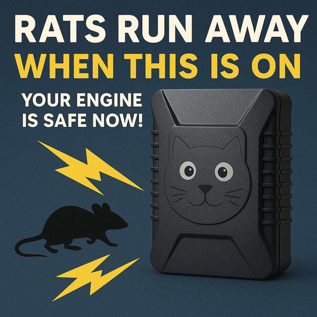 Ultrasound Rat Repellent For Cars
