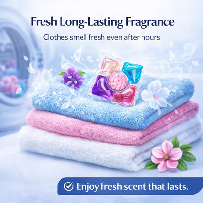 [Pack Of 30] Laundry Pods For Deep Cleaning Clothes Stain Removal