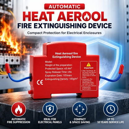Heat Activated Aerosol Automatic Fire Extinguishing Device (10-Year Life)