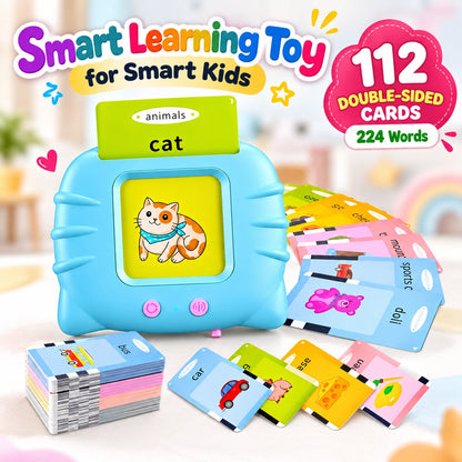 (112 Cards) Talking & Learning Flash Cards For Kids