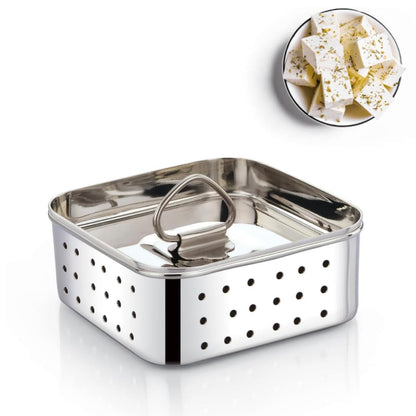 Stainless Steel Paneer Maker Mould | Make 300 Grams Paneer At Home