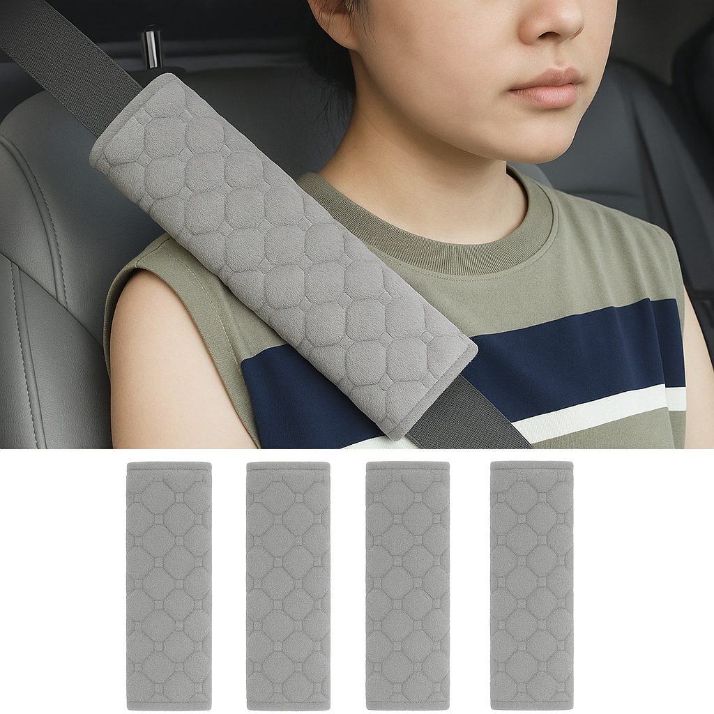 [Pack Of 4] Car Seat Belt Cover Straps