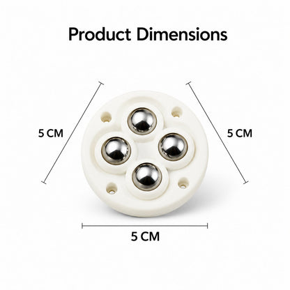 [Pack Of 8] Heavy Duty Sofa Table Furniture Moving Wheels
