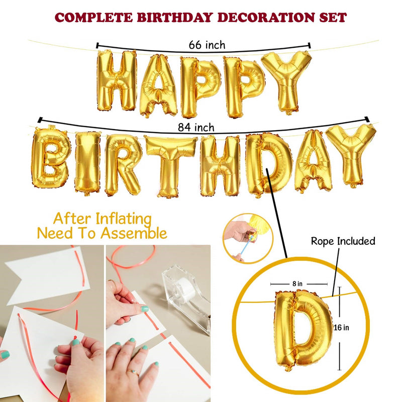 Birthday Decoration Set For Loved Ones