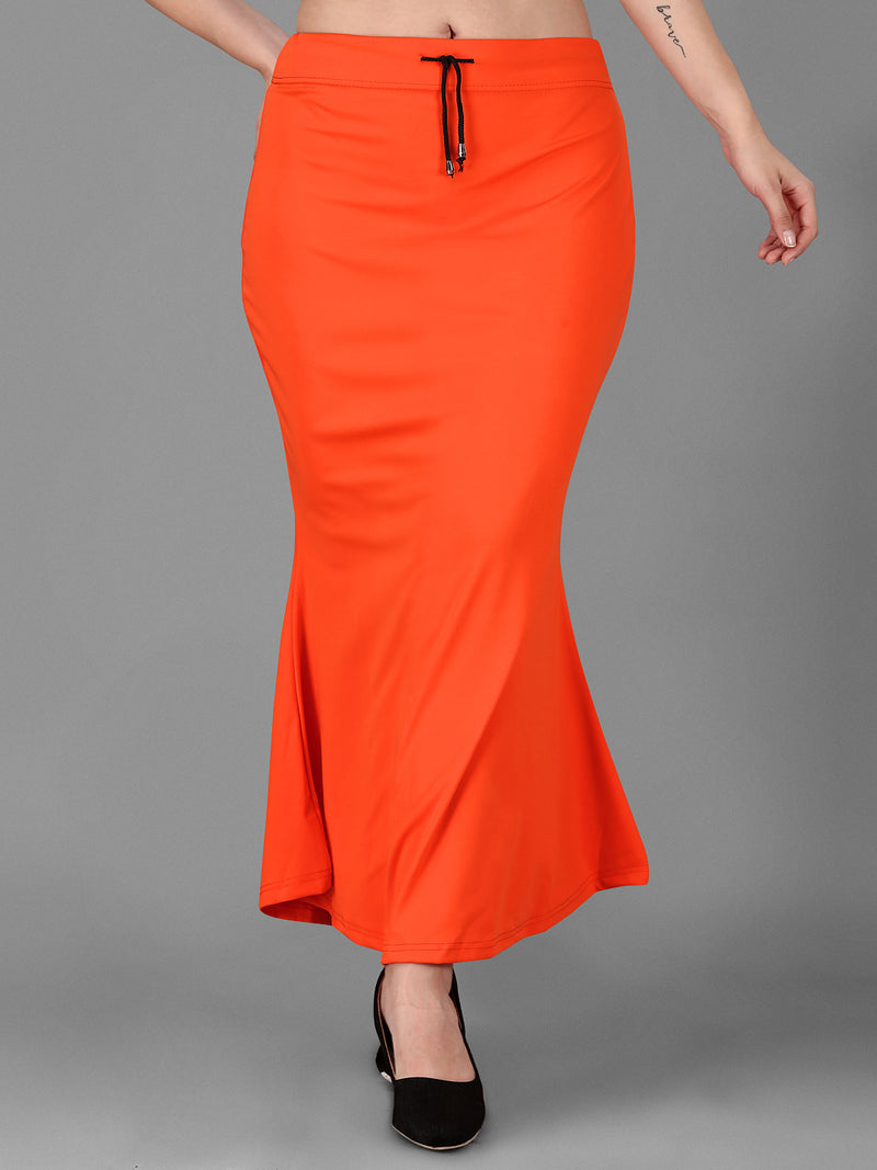 FISHCUT Saree Shaper - Orange Colour