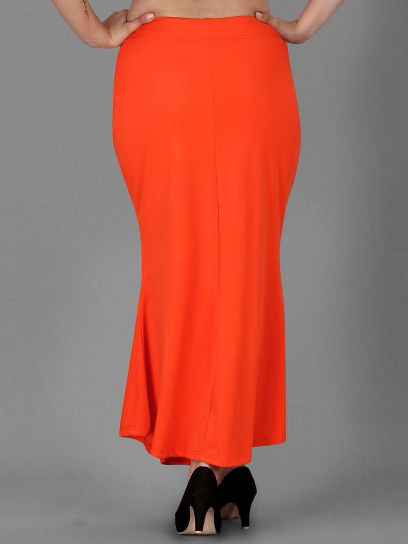 FISHCUT Saree Shaper - Orange Colour